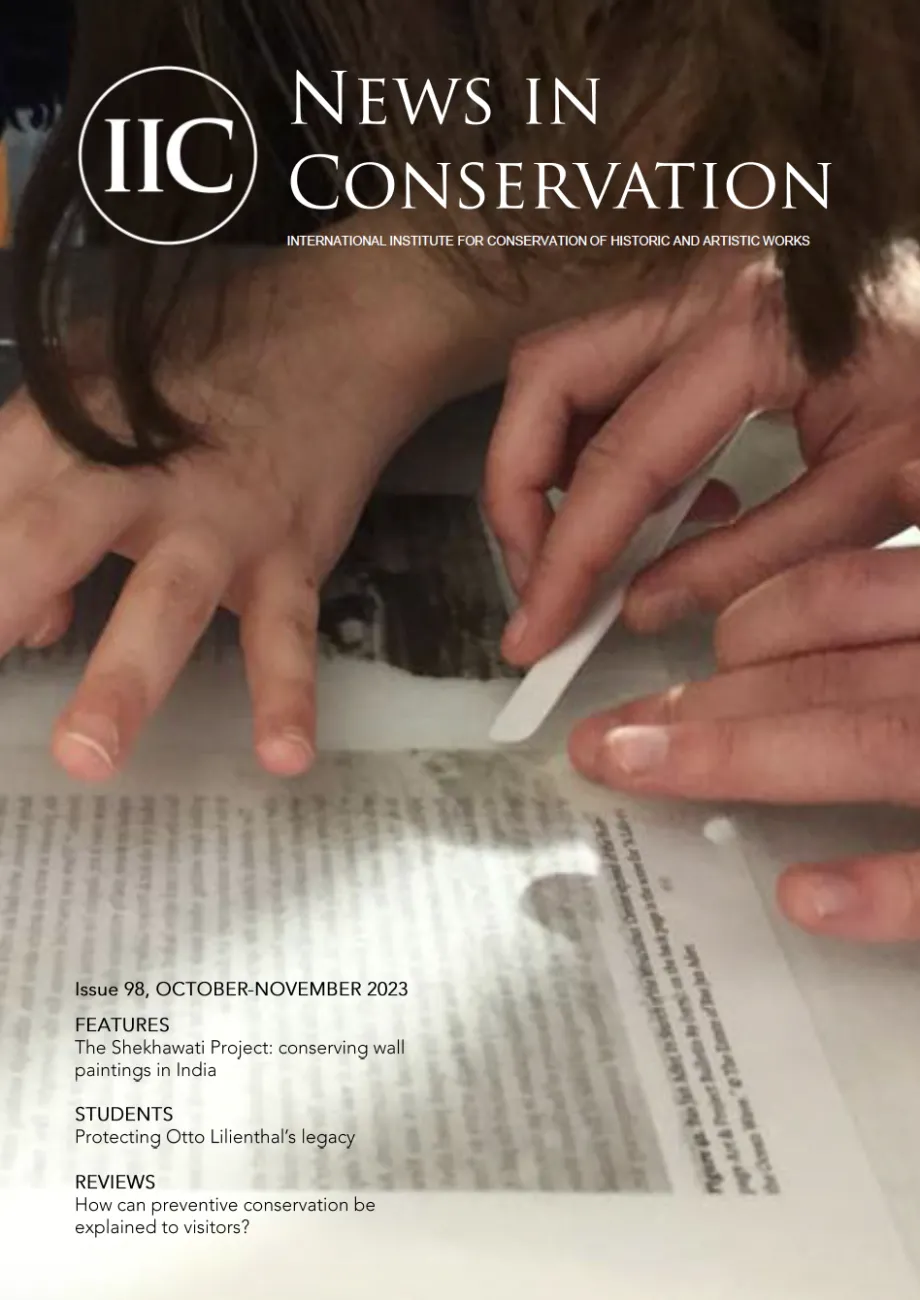 News in Conservation front cover