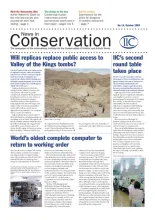 News in Conservation, October 2009
