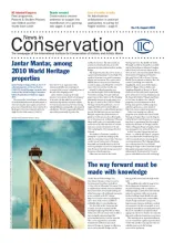 News in Conservation, August 2010
