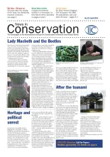 News in Conservation, April 2011
