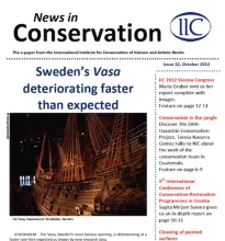 News in Conservation, October 2012
